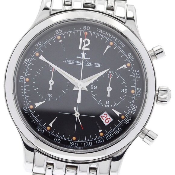 JAEGER-LECOULTRE Master control 145.8.31.S Chronograph Quartz Men's Watch_890644 - Picture 1 of 6